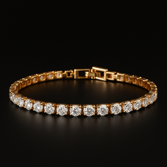Bratara Tennis Special Gold